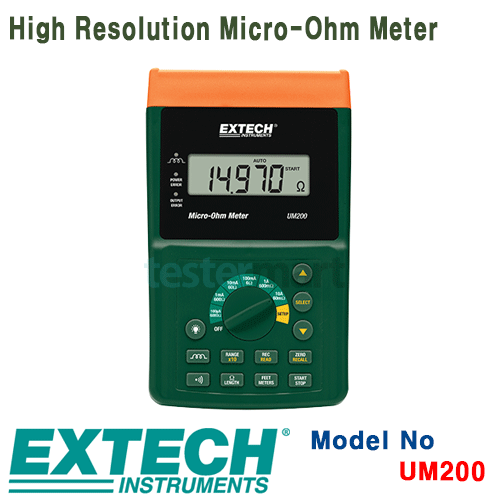 [EXTECH] UM200, High Resolution Micro-Ohm Meter, 저항계, 밀리옴메타 [익스텍]
