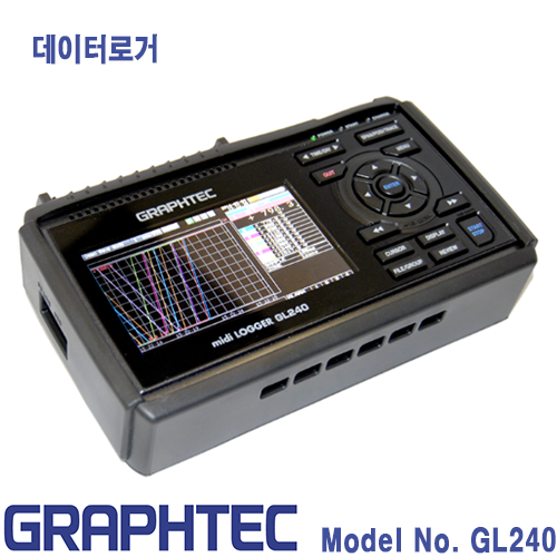 [GRAPHTEC] GL240, 데이터로거, midi LOGGER