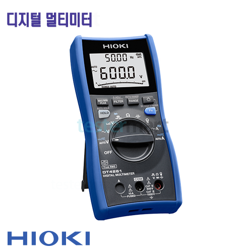 [HIOKI DT4261] 6000 Count, 디지털 멀티미터, 전압전용