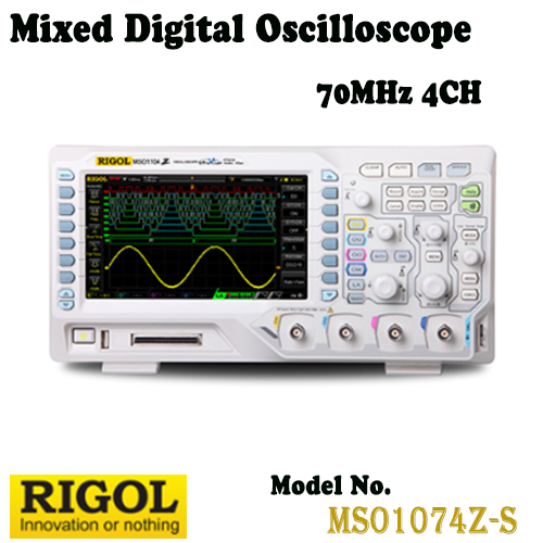 [RIGOL MSO1074Z-S] 70MHz/4CH, 1GSa/s, 디지털오실로스코프