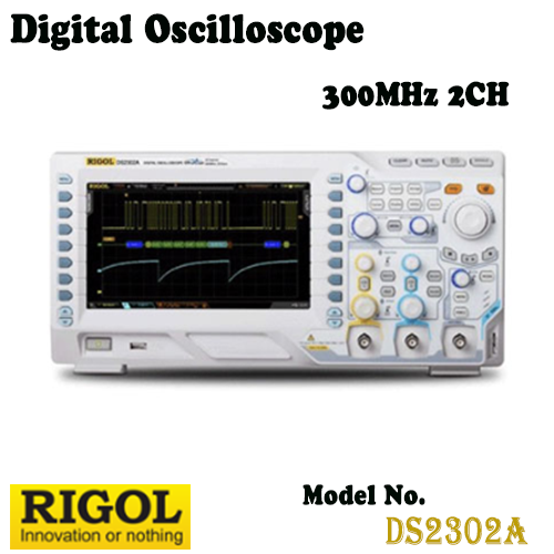 [RIGOL DS2302A] 300MHz/2CH, 2GSa/s, 디지털오실로스코프