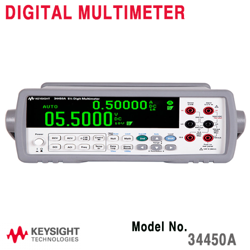 [KEYSIGHT 34450A] 디지털 멀티미터, 5.5디지트, OLED 디스플레이