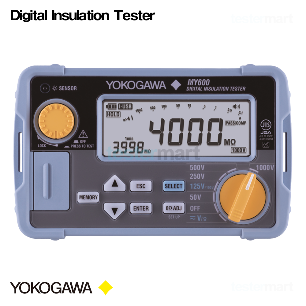 [YOKOGAWA MY600] 절연저항계, Digital Insulation Tester