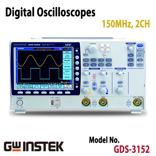 [GWINSTEK GDS-3152] 150MHz/2CH 디지털 오실로스코프