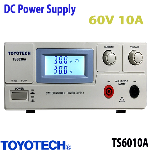[TOYOTECH TS6010A] 60V/10A,600W,DC Power Supply,도요테크,전원공급기