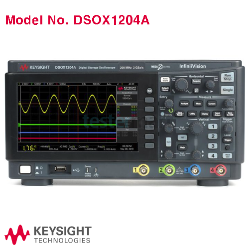 [KEYSIGHT DSOX1204A] 70/100/200MHz, 4채널, 디지털오실로스코프