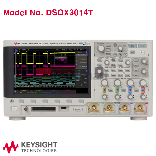 [KEYSIGHT DSOX3014T] 100MHz, 4채널, 디지털 오실로스코프