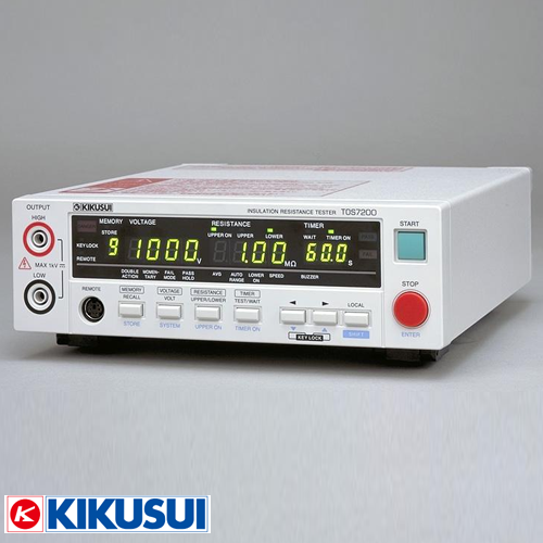 [KIKUSUI TOS7200] 절연저항계