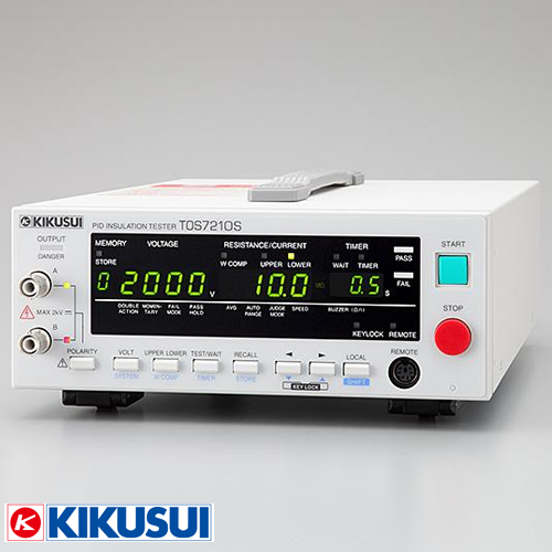 [KIKUSUI TOS7210S] PID 절연시험기