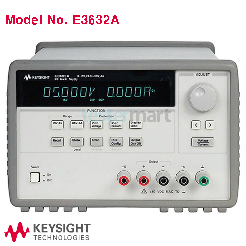 [KEYSIGHT E3632A] 15V/7A or 30V/4A, 120W, DC전원공급기