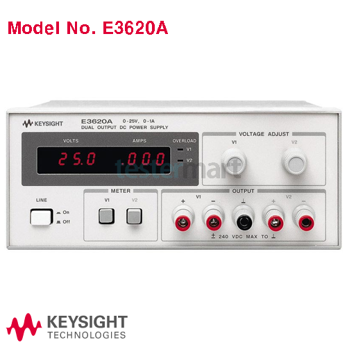 [KEYSIGHT E3620A] 25V/1A x 2채널, 50W, DC전원공급기