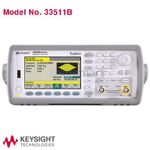 [KEYSIGHT 33511B] 20MHz, 1CH, Arbitrary Function Generator