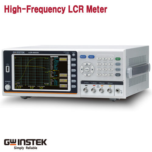 [GWINSTEK LCR-8205] 10Hz~5MHz, 벤치타입 LCR 미터