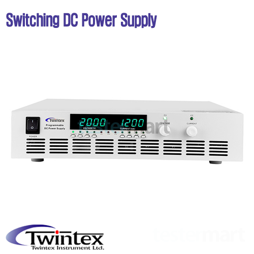 [TWINTEX PCL1200-60] 60V/20A, 1200W, 프로그래머블 DC전원공급기