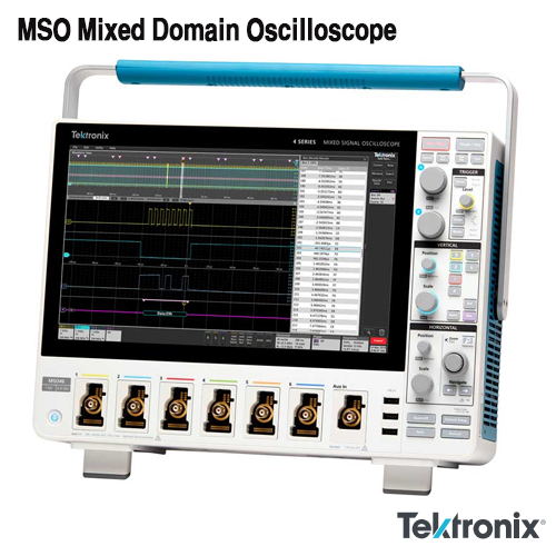 [Tektronix MSO44 4-BW-350] 350MHz/4CH, 6.25GSa/s, 디지털 오실로스코프