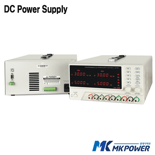 [MKPOWER MK3303D] 30V/3A x 2채널, 5V/3A x 1채널, 180W, DC전원공급기