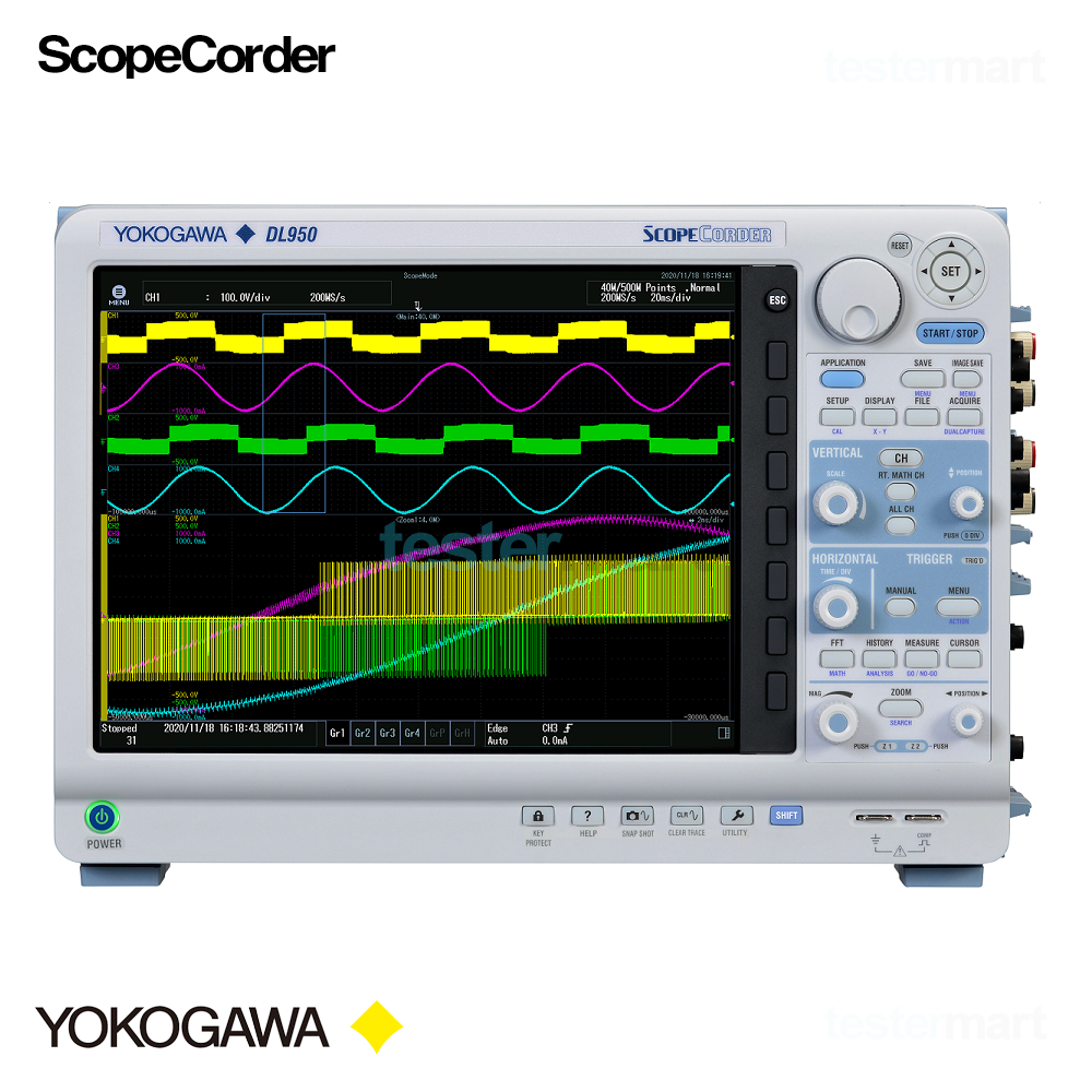 [YOKOGAWA DL950] ScopeCorder, 스코프코더, 데이터로거