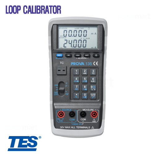 [PROVA] PROVA-135, 4-20mA LOOP CALIBRATOR+Thermeter, 루프캘리브레이터