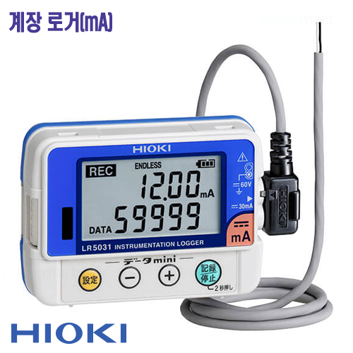 [HIOKI LR5031] 계장 로거, INSTRUMENTATION LOGGER