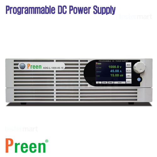 [Preen ADG-L-1000-15] 1000V/15A, 15KW, 프로그래머블 DC 전원공급기, Programable DC Power supply