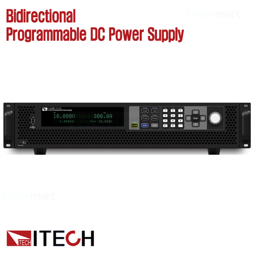 [ITECH IT-M3910C-10-1020] 10V/-720~1020A, -7200~10200W, 양방향전원공급기, Bidirectional Programmable DC Power Supply