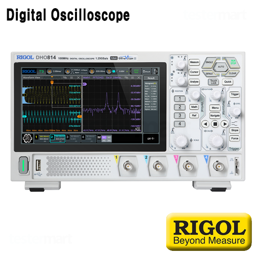 [RIGOL DHO802] 70MHz/2채널, 1.25GSa/s, 디지털오실로스코프