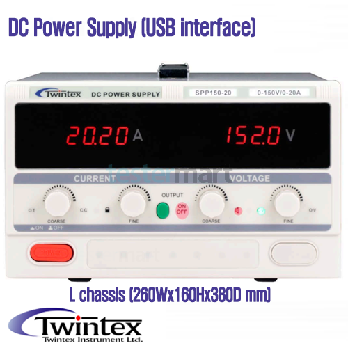 [TWINTEX SPP25-100] 25V/100A, 2500W, DC전원공급기