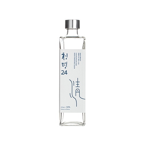 청명주를 증류해서 빚은 청명소주 청명24 (375ml, 24%)
