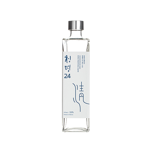 청명주를 증류해서 빚은 청명소주 청명24 (375ml, 24%)
