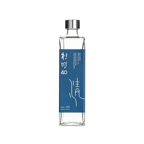 청명주를 증류해서 빚은 청명소주 청명40 (375ml, 40%)