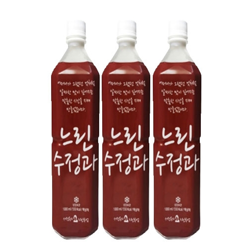 [서정쿠킹] 느린수정과 1L x 3ea