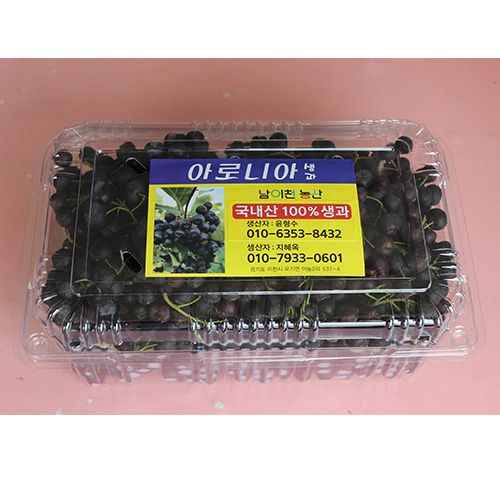 [남이천농산] 아로니아 생과 1kg x 4ea