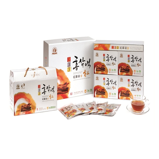 [경기동부인삼농협] 333 프로그램 홍삼액 골드 70ml x 40포