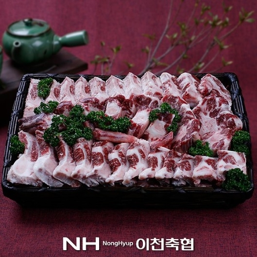 [이천축협] 무항생제 이천한우 1등급 꼬리반골세트 3.5kg (냉동)