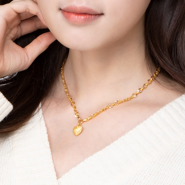 링마벨목걸이 18.75g 42cm 18K장식포함