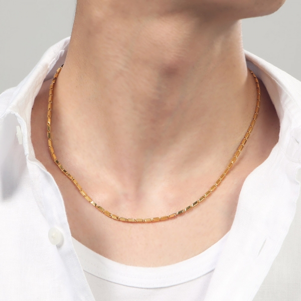 추억체인목걸이 18.75g 50cm 18K장식포함