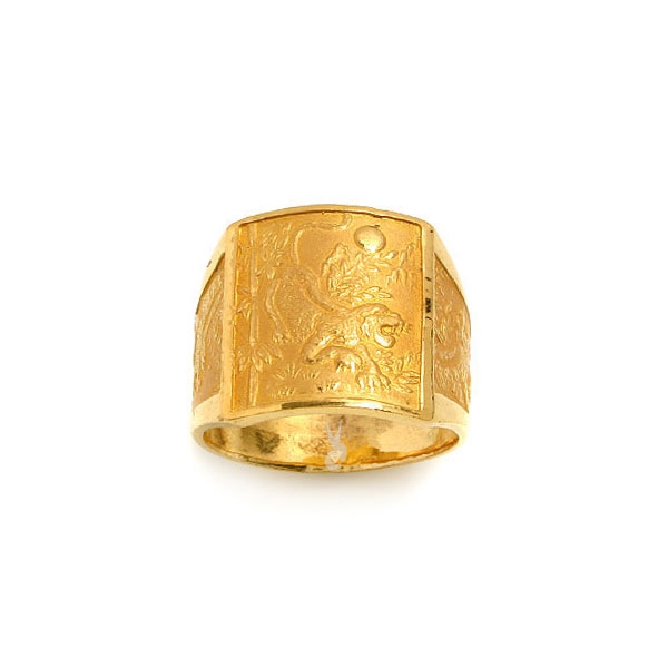 아트호랑이반지