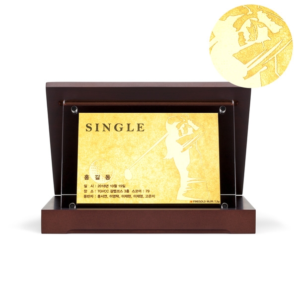 골프여자싱글상패형압(중)