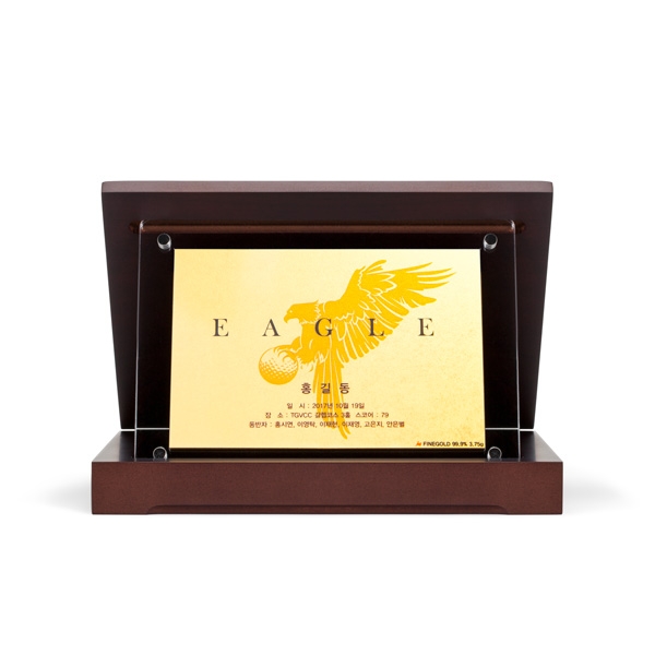 골프이글상패 인쇄형(중)