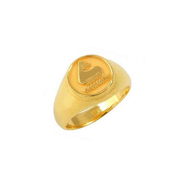 순금삼목정공반지