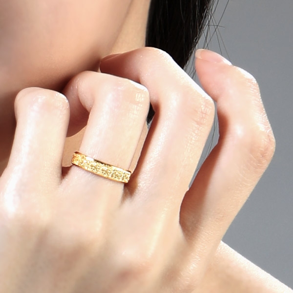 [당일발송] 반짝이평반지 3.75g 7호~16호