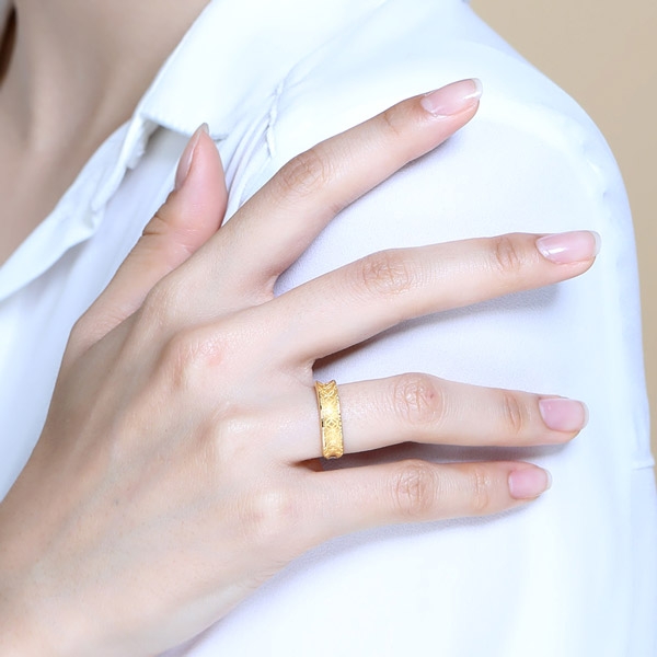 무광컨벤서클반지