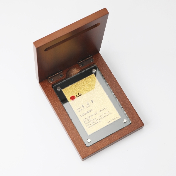 순금명함상패(소,세로형)