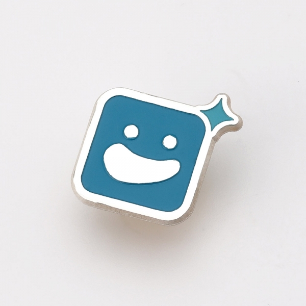 실버 에폭시뱃지