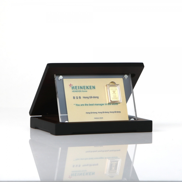 골드바 순금명함 아크릴상패