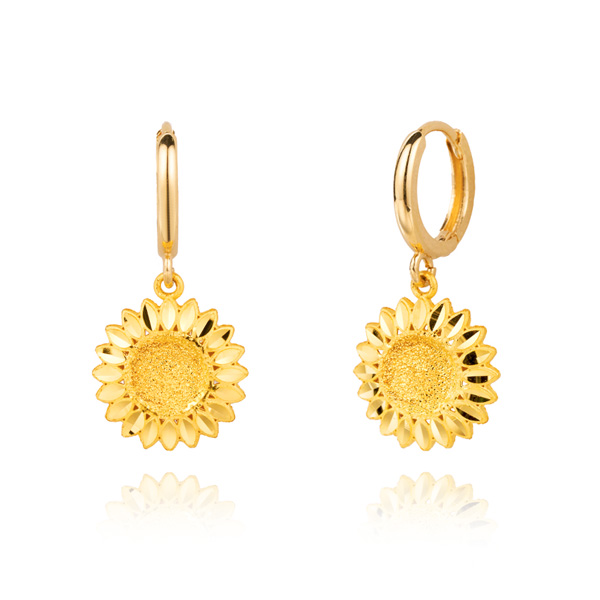 썬플라워 귀걸이