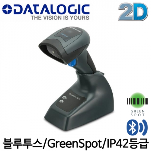 [데이타로직] QBT-2430 바코드스캐너 핸디형 2D 블루투스 DATALOGIC