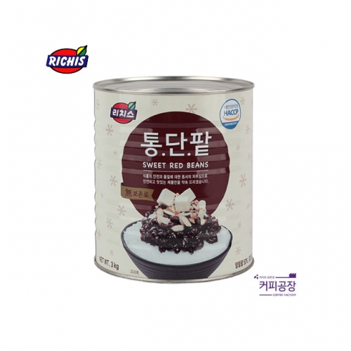 동서 리치스 통단팥 3kg