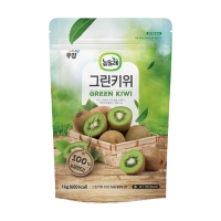 뉴뜨레 냉동 그린키위 1kg 무가당 홀 100%