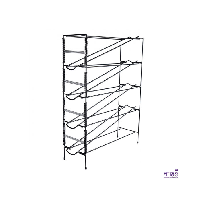 카페드아모르 테이크아웃컵 스탠드형 디스펜서 4구